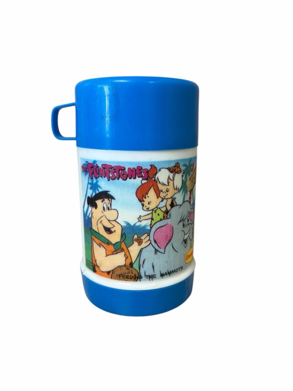 The‎ Flintstones Blue Vintage 1989 Thermos Denny's